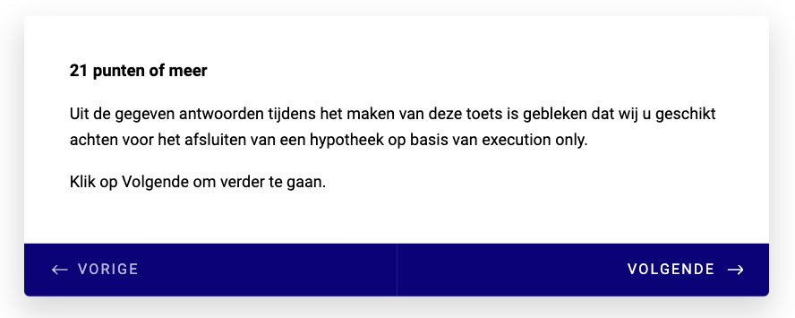 Kennis- en Ervaringstoets score