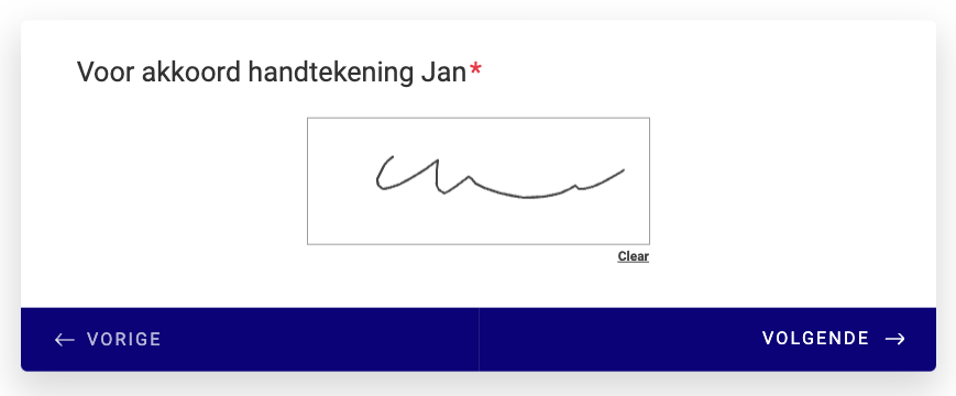 Kennis- en Ervaringstoets ondertekening